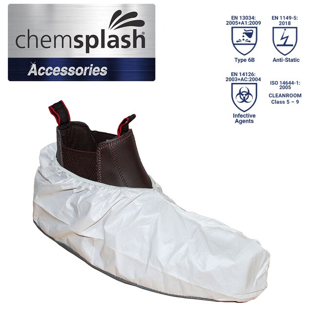 200PR Chemsplash PU Anti Slip Overshoe C